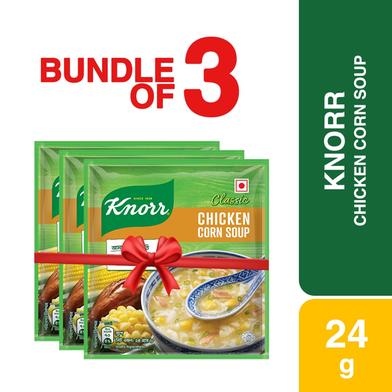 Knorr Soup Chicken Corn 24g (Bundle Of 3) image