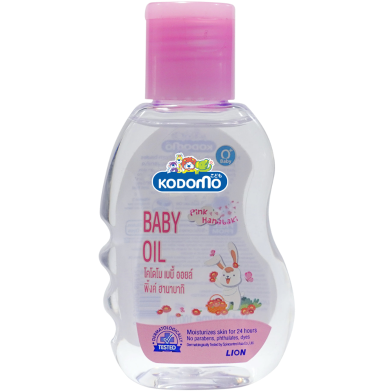 Kodomo Hanabaki Baby Oil Pink 100ml image