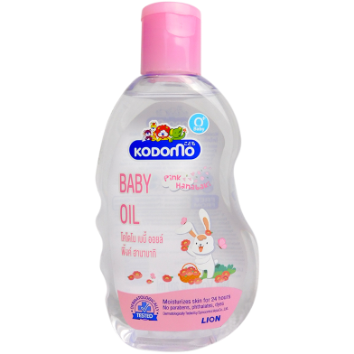 Kodomo Hanabak Baby Oil Pink 200ml image