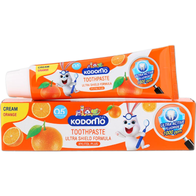 Kodomo Baby Toothpaste Orange Flavor-40g (Thailand) image