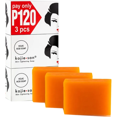 Kojie San Skin Lightening Soap 65 gm 3 Pcs image