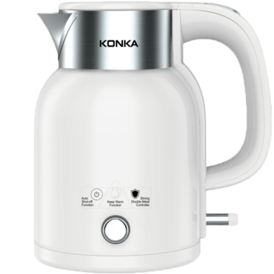 Konka KEKLW-18J Electric Kettle (1500W) (1.8 Ltr) White image