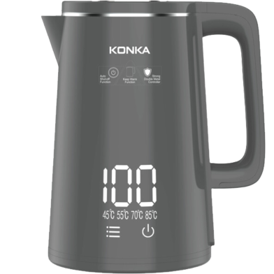 Konka KEKLW-18M Electric Kettle (1500W) (1.8 Ltr) Grey image
