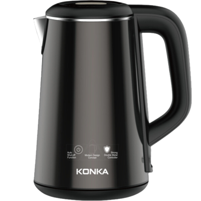 Konka KEKLW-18Q Electric Kettle (1500W) (1.8 Ltr) Black image