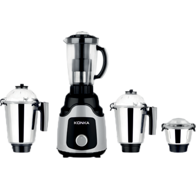 Konka Master Chef Pro Mixer Grinder 4 Jar (1200W)- Grey image