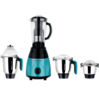 Konka Turbo Pro Mixer Grinder 4 Jar (1000W)- Green image