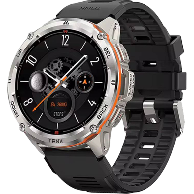 Kospet Tank T3 Ultra 2 5 ATM And IP69K Dive-proof Smart Watch - Silver image
