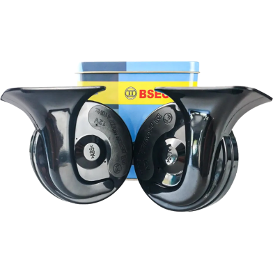 Loud Snail Horn For Motorcycle Car Automotive Waterproof Design 12v 108-118db Long Life Span Durable 2 Piece image