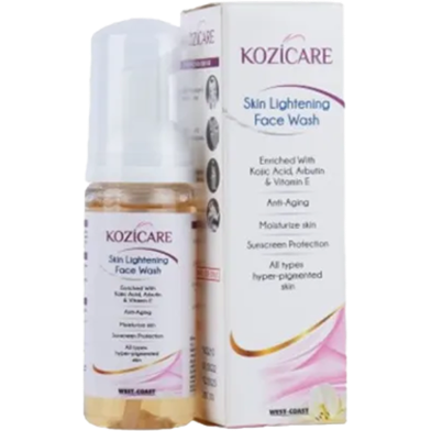 Kozicare Skin Lightening Facewash 60 ml Enriched Sunscreen Protection - 60ml image