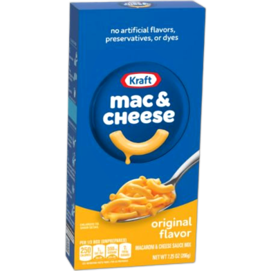 Kraft Original Flavor Macaroni and Cheese Sauce Mix 206 gm image