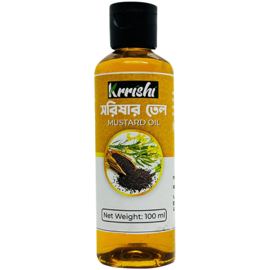 Krrishi Ghani Banga Mustard Oil 100 ml image