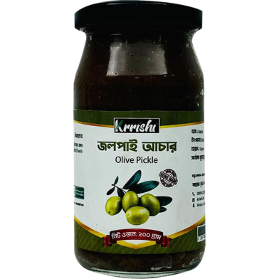 Krrishi Olive Pickle 200 gm image
