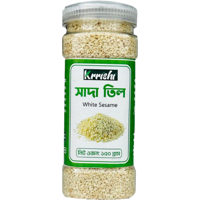 Krrishi White Sesame - 150gm image