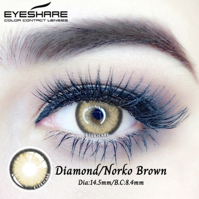 Ksseye Diamond Brown Color Contact Lens image