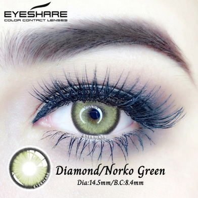 Ksseye Diamond Green Color Contact Lens image