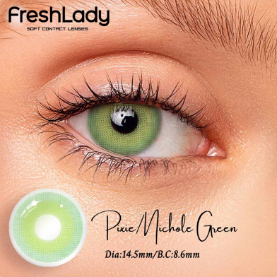 Ksseye Freshlady Pixie Green Contact Lens image