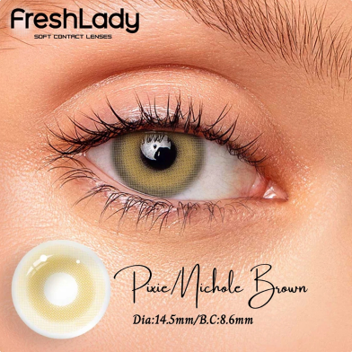 Ksseye Nicole Brown Contact Lens image