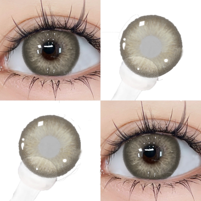 Ksseye Sydney Brown Color Contact Lens with Lens Kit Box For Men And Women.New Ksseye Sydney Series image