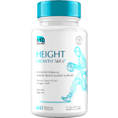 Ktd Biolabs Height Growth Max 60 Capsules - X003zk6fkr image
