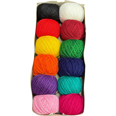 Kushi Suta Decorative Thread 12 Pcs For Crafting image