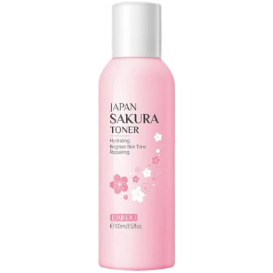 LAIKOU Sakura Face Toner Whitening Moisturizing Oil Control Shrink Pores Toners image