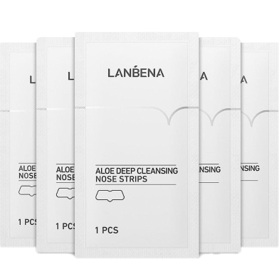 LANBENA Aloe Deep Cleansing Nose Strips Pack of 5 Pcs image