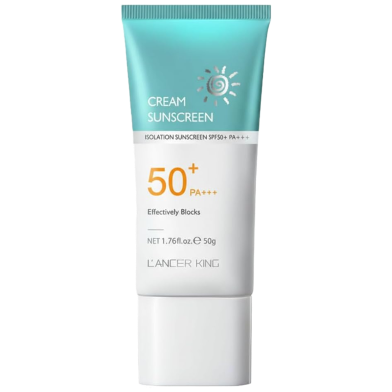 L'ANCER KING Cream Sunscreen Isolation Sunscreen SPF50 PA , 50g image