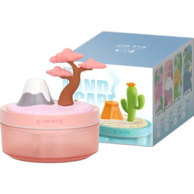 Toybliss Portable Cute Plant Landscape Mini Air Humidifier (GL602), Ages 3 Plus image