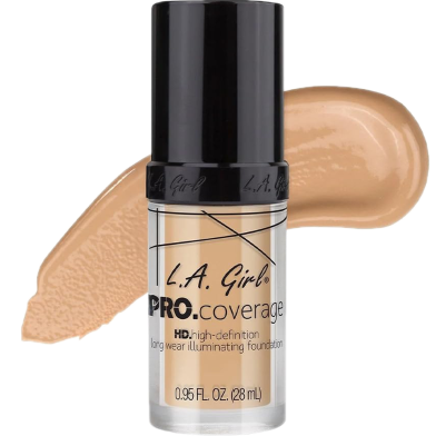 L.A. Girl Pro Coverage Illuminating Foundation - Fair image