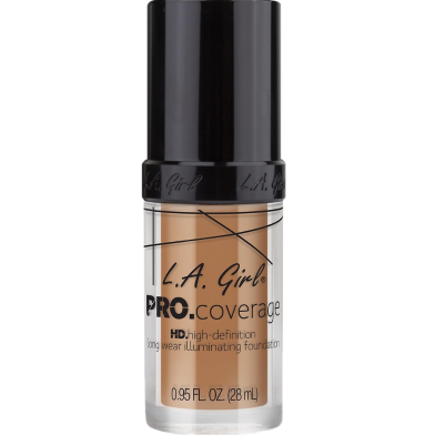 L.A. Girl Pro Coverage Illuminating Foundation - Beige image