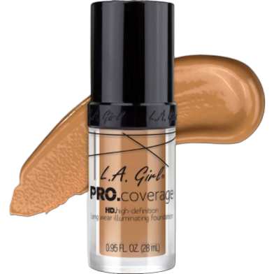 L.A Girl Pro Coverage Illuminating Foundation - Beige image