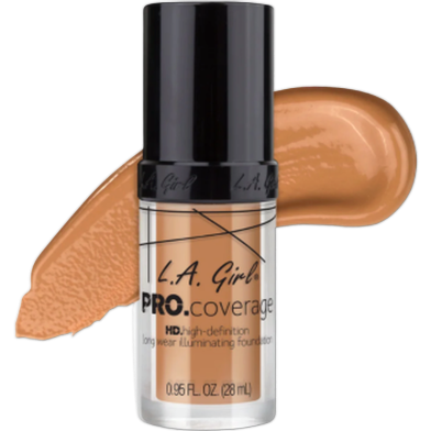 L.A Girl Pro Coverage Illuminating Foundation - Soft Honey image