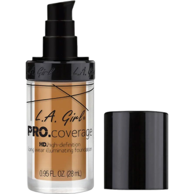 L.A Girl Pro Coverage Illuminating Foundation Bronze image