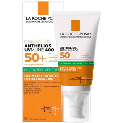 LA ROCHE POSAY Anthelios UVMUNE 400 Oil Control Gel Cream SPF50 Plus - 50 ml image