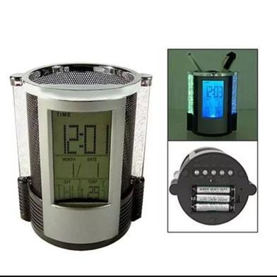 Pen Holder Digital Alarm Clock image