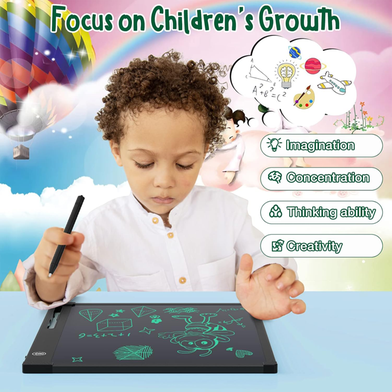 LCD Writing Tablet for Kids Digital Drawing Tablet (Multicolor) - 15 Inch Slide 5