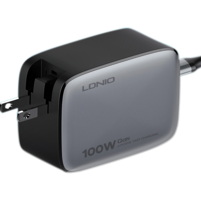 LDNIO Q408 100W 4-Port USB PD Gan Wall Charger image