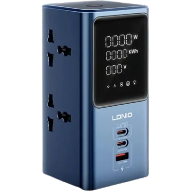 LDNIO SC2 Tower Extension Power Socket Offers Multiple Outlets, Fast Charging USB Ports image