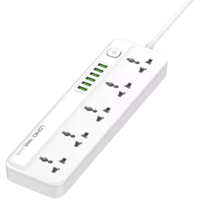 LDNIO SC5614 Power Strip 5 AC Outlets and 6 USB Charging Ports (EU 2 Pin) image