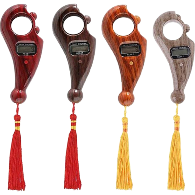 LED Digital Counter Portable Finger Tasbeeh - 1 Pcs image