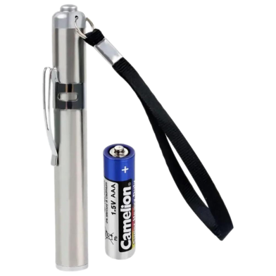 LED Medical EMT Penlight Flashlight Torch With Scale image