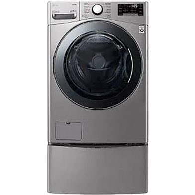 LG F0L2CRV2T2C Automatic Front Loading Washer and Dryer 17KG/10KG Silver image