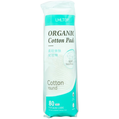 LMLTOP Cotton Pad For All Skin Types 80pcs image