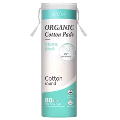 LMLTOP Organic Cotton Pads-80pcs image