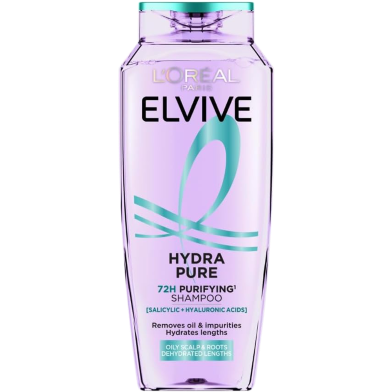 L’Oréal Paris Elvive Hydra Pure 72H Purifying Shampoo - 250ml image