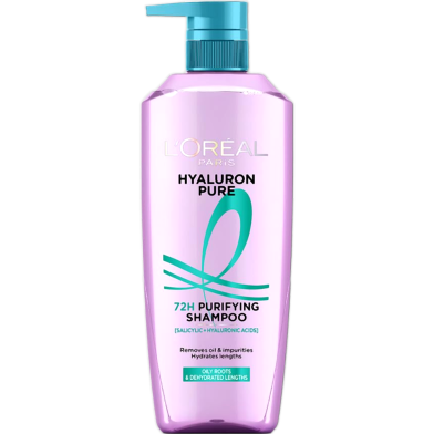 LOreal Elseve Hyaluron Pure 72H Purifying Shampoo 400ml image