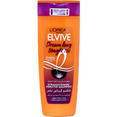 L'Oreal Elvive Dream Long Straight 72H Straightening Keratin Shampoo 400ml image