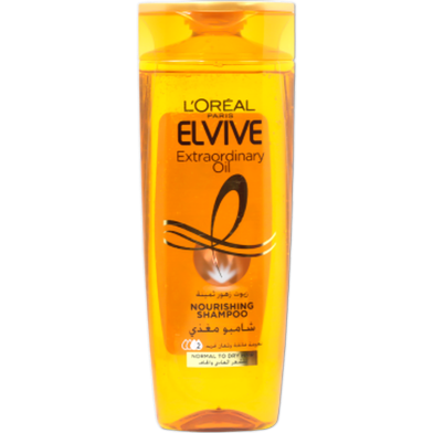 L'Oreal Elvive Extraordinary Oil Nourishing Shampoo Normal to Dry Hair 400ml image