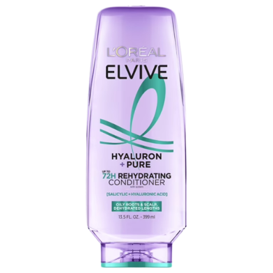 L'Oreal Elvive Hyaluron plus Pure Rehydra. Conditioner 399 ml image