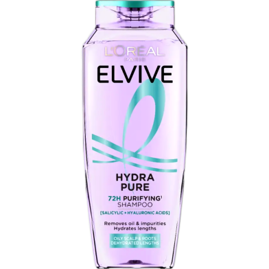 L'Oreal Elvive Hydra Pure 72H Purifying Shampoo 400ml image